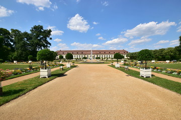 Historic conservatory (Orangerie) in the town of Ansbach, near Nuremberg, Nürnberg, Germany