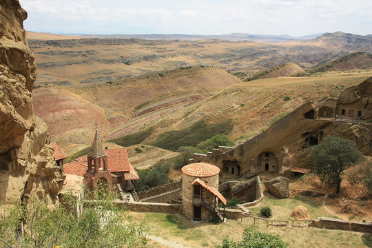 Dawit Garedscha,  &auml;lteste Kloster Georgiens.