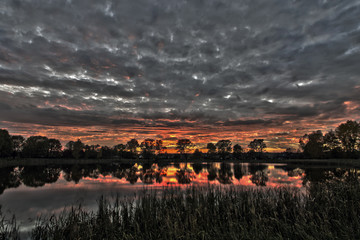 Fototapeta premium Mroczne niebo