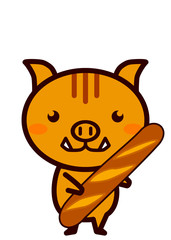 パンと動物シリーズ