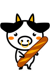 パンと動物シリーズ
