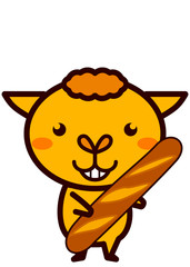 パンと動物シリーズ