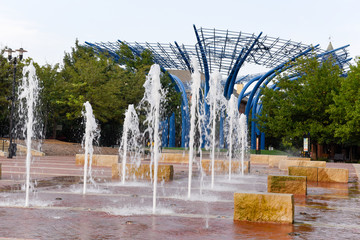 Fountains in Addison Circle