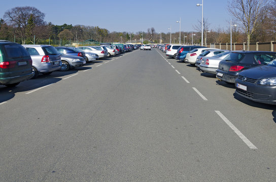 Belegter Parkplatz