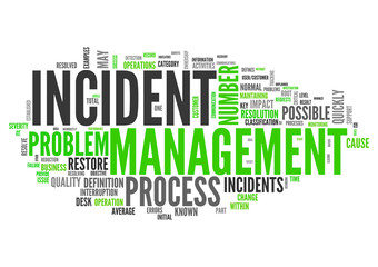 Wordcloud Incident Management