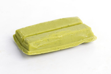 green tea chocolate wafer