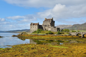 Eilean Donan castle in Dornie, Scotland