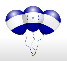 Balloons in Vector as National Flag