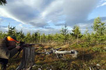 Naklejka premium Aiming