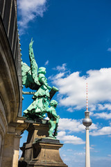 Fototapeta premium Blick auf Berlin