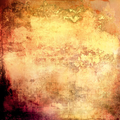 Abstract grunge background with retro design elements and different color patterns: purple (violet); blue; gray; green