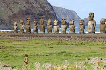 Tongariki Moais - Easter Island