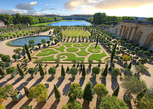 Château De Versailles, Orangerie En Automne