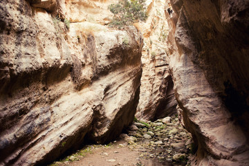 View of the Avakas Gorge Canyon