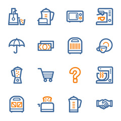 Kitchen Appliances Web Icons