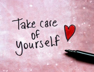 take care of yourself