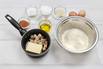 How to make chocolate biscuits. Step by step