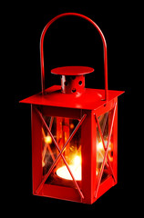 Small red lantern