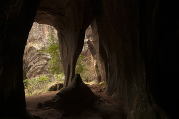 Cueva en el parque nacional de Torotoro