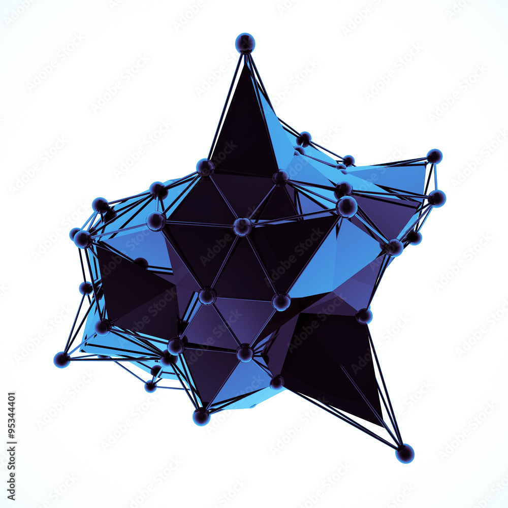 Poster structure 3d render computer graphics cg. crystal illustration. one from the set. more in my porftol