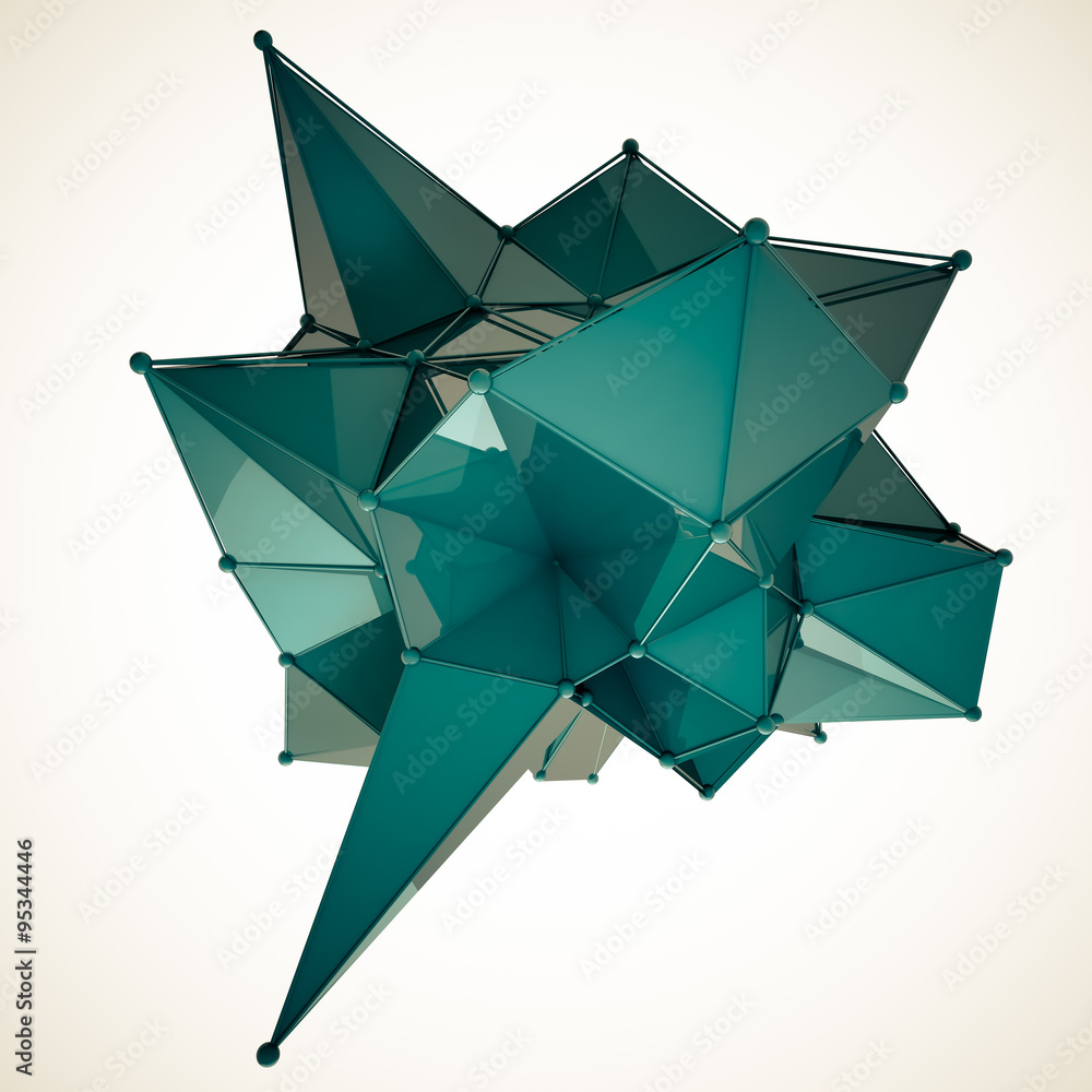 Poster structure 3d render computer graphics cg. crystal illustration. one from the set. more in my porftol