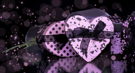 Fototapeta premium Gift boxes decor