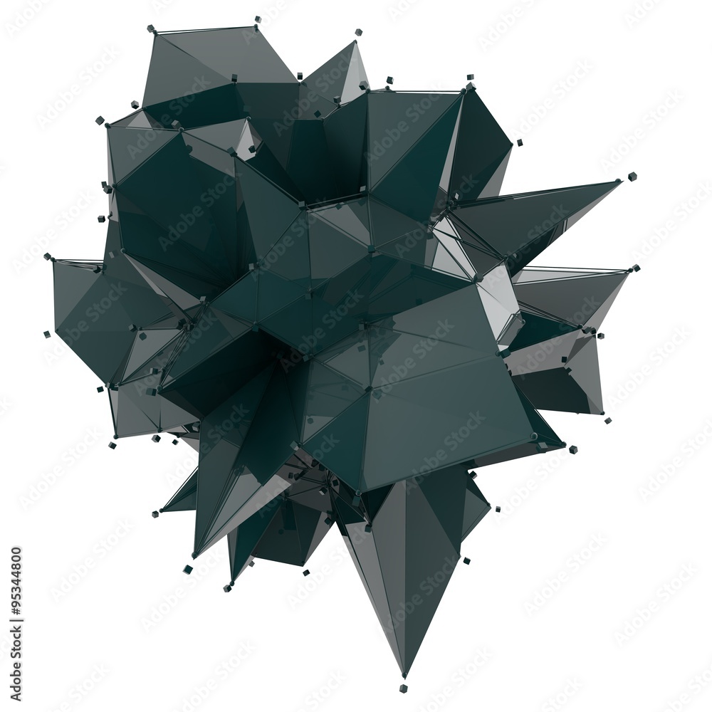 Poster structure 3d render computer graphics cg. crystal illustration. one from the set. more in my porftol