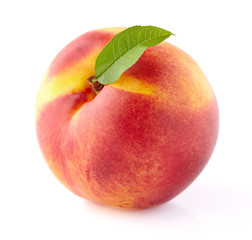 Nectarine in closeup