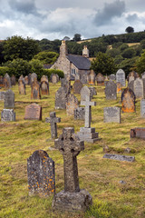 old cemetery, St Ives, Cornwall, England