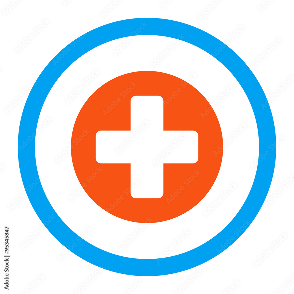 Poster create rounded vector icon