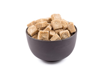 Cubes of brown sugar