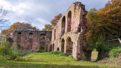 Ruinen einer alten Burg