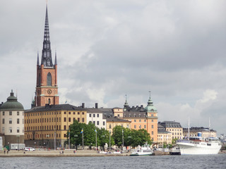 Fototapeta premium Stockholm city view