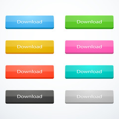 Set of download buttons