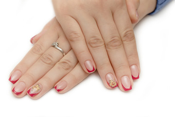 nail red