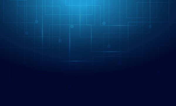 Blue Background abstract with lighting lines