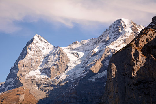 Fototapeta Eiger und Mönch, Berner Oberland
