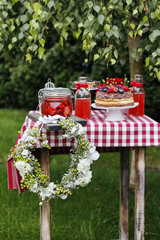 Garden party decorations