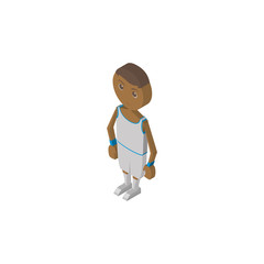 Isometric player
