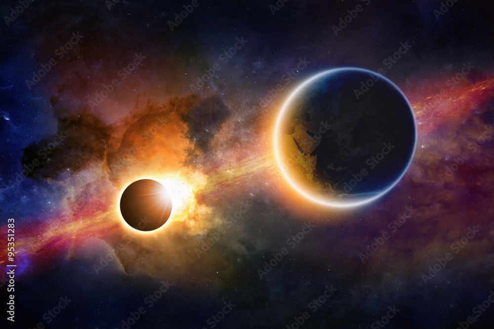 Canvas Prints space background