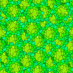 griin seamless mosaic pattern