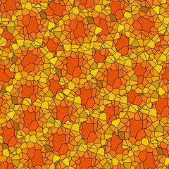 terracotta seamless mosaic pattern