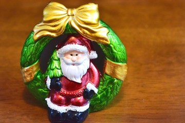 サンタの置物