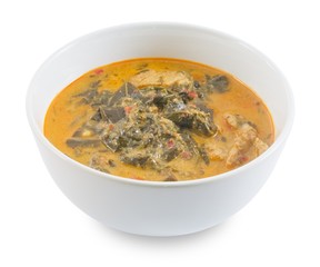 Delicious Coconut Milk Curry with Cassia Leaves