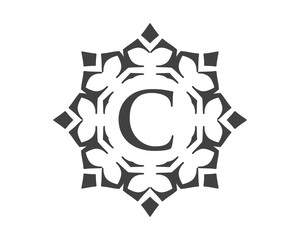 C Monogram Royal Letter Logo