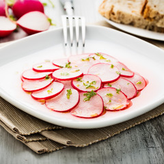 Radieschensalat - radish salat