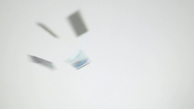 Tirar dinero / sombra de mano tirar dinero