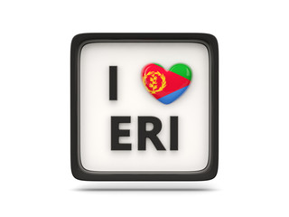 I love eritrea sign