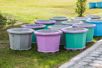 cement pot for plant