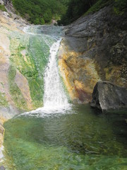 カムイワッカ湯の滝（四の滝）